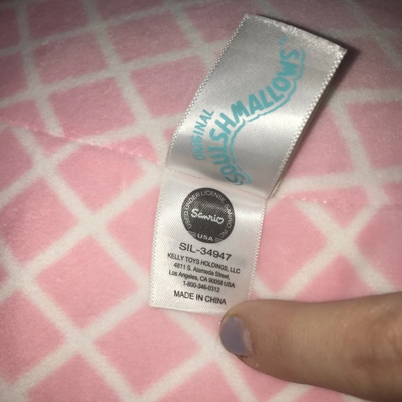 RARE Squishmallow!! GIANT Hello Kitty Sanrio! My Melody Melting Ice Cream, pink - Picture 11 of 13